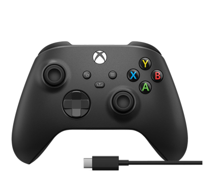 Akcesoria do konsol MICROSOFT Xbox Series X Kontroler + kabel USB